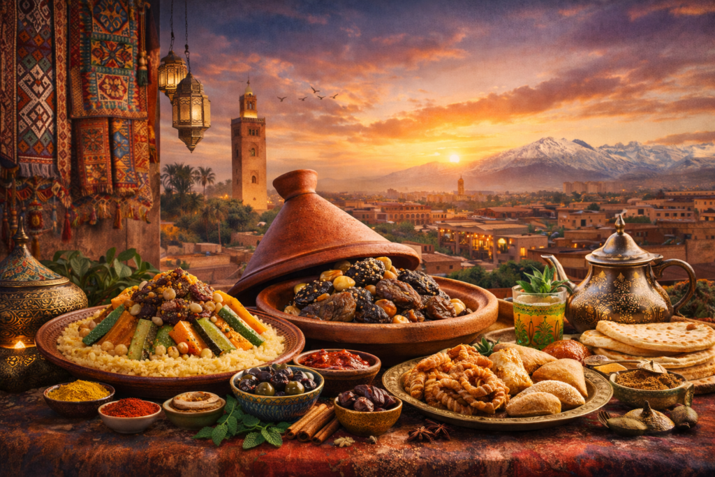Cuisine marocaine : traditions, plats et saveurs du Maroc
